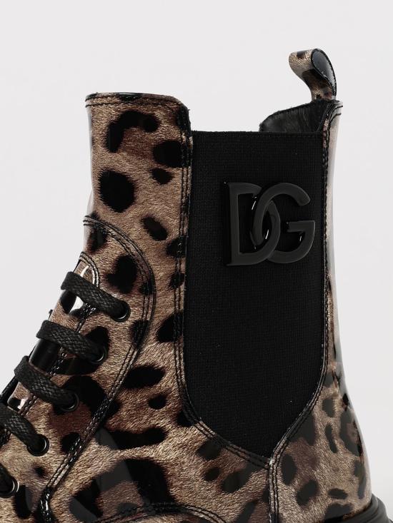 25FW [키즈] 돌체앤가바나 슈즈 D11360AM568 HA93M Brown - DOLCE & GABBANA