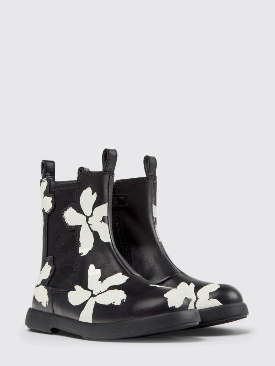 25FW [키즈] 캠퍼 슈즈 K900377 002 TWINS 0 Black - CAMPER