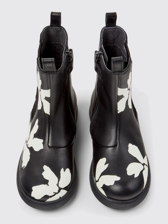 25FW [키즈] 캠퍼 슈즈 K900377 002 TWINS 0 Black - CAMPER