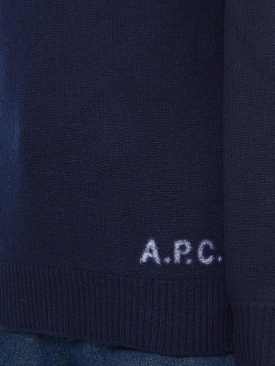 25FW 아페쎄 스웨터 WVBDJM23248 IAK Blue - A.P.C.