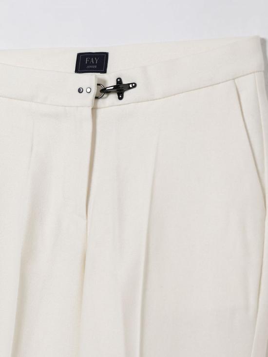 25FW [키즈] 페이 팬츠 FX6A00I0233 101 Ivory - FAY