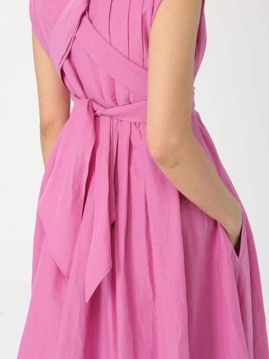 25FW 에스막스마라 롱 원피스 2519221023600 004 Pink - 'S MAX MARA