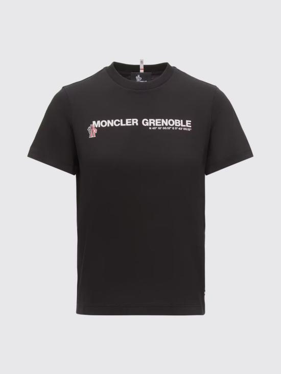 25FW 몽클레어 반팔 티셔츠 K20988C0000189AZ9 999 Black