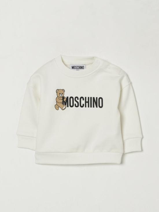 25FW [키즈] 모스키노 풀오버 M8F03QLCA83 10063 White