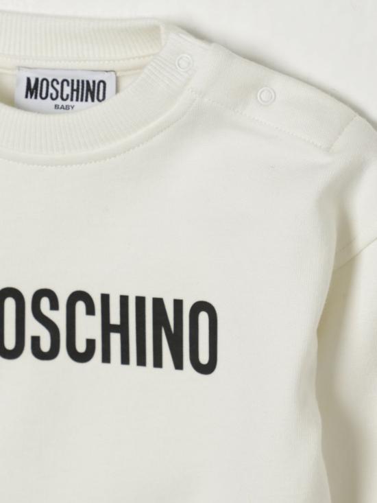 25FW [키즈] 모스키노 풀오버 M8F03QLCA83 10063 White - MOSCHINO