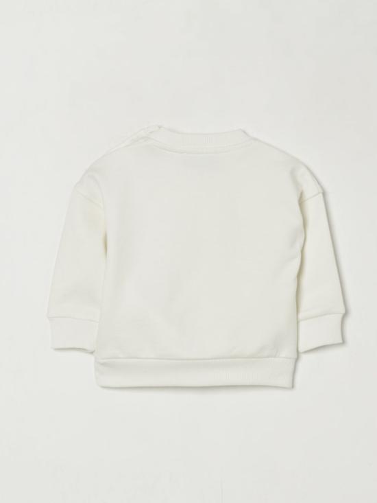 25FW [키즈] 모스키노 풀오버 M8F03QLCA83 10063 White - MOSCHINO