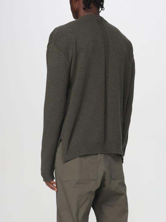 25FW 릭 오웬스 스웨터 RU02E1684WSBR 25 Forest Green - RICK OWENS
