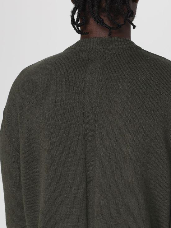 25FW 릭 오웬스 스웨터 RU02E1684WSBR 25 Forest Green - RICK OWENS