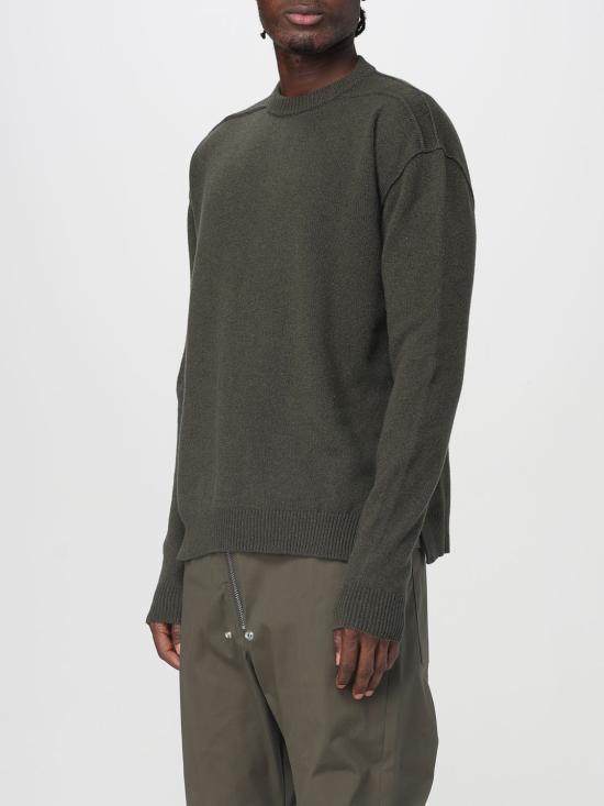 25FW 릭 오웬스 스웨터 RU02E1684WSBR 25 Forest Green - RICK OWENS