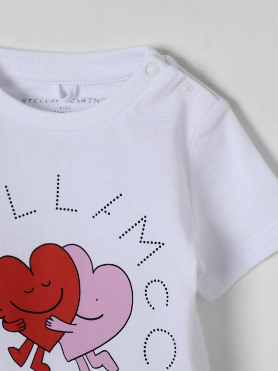25FW [키즈] 스텔라 맥카트니 티셔츠 TX8001Z0434 100 White - STELLA MCCARTNEY