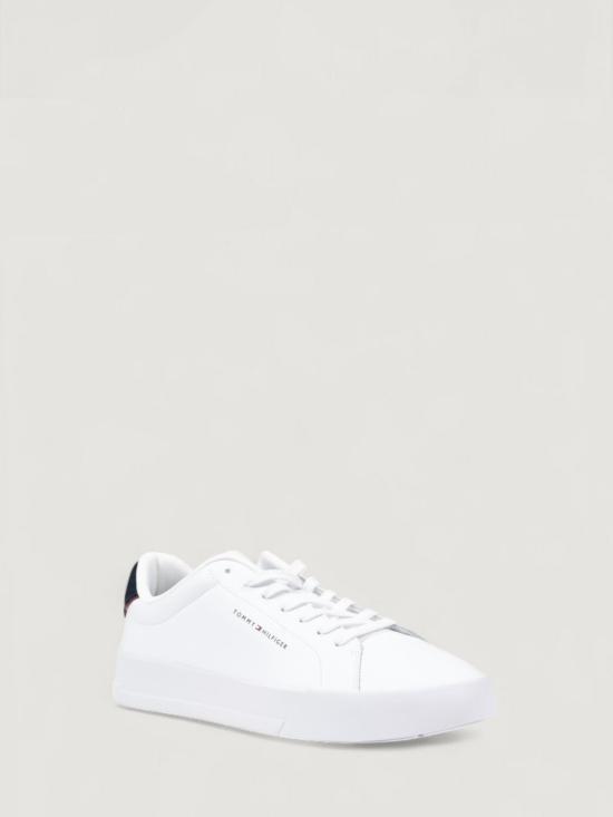 25FW 타미힐피거 뮬/슬리퍼 FM0FM05367 0LD White - TOMMY HILFIGER