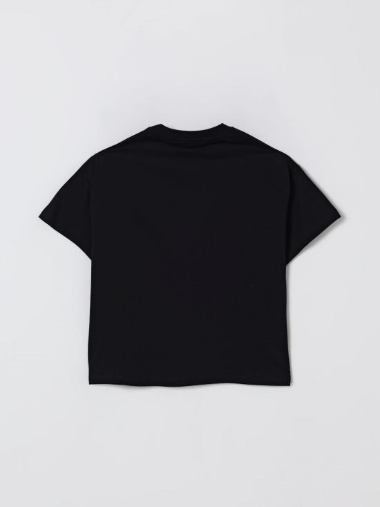 25FW [키즈] 엠에스지엠 티셔츠 F5MSJGTH119 110 Black - MSGM