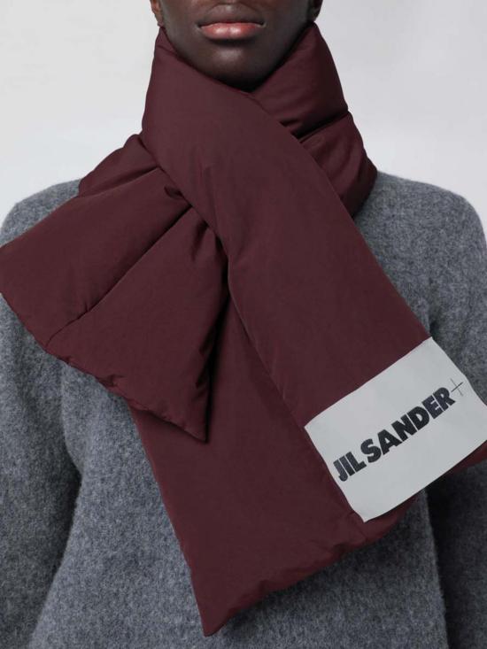 25FW 질샌더 머플러/스카프 J47TE0001J74276 602 Burgundy - JIL SANDER
