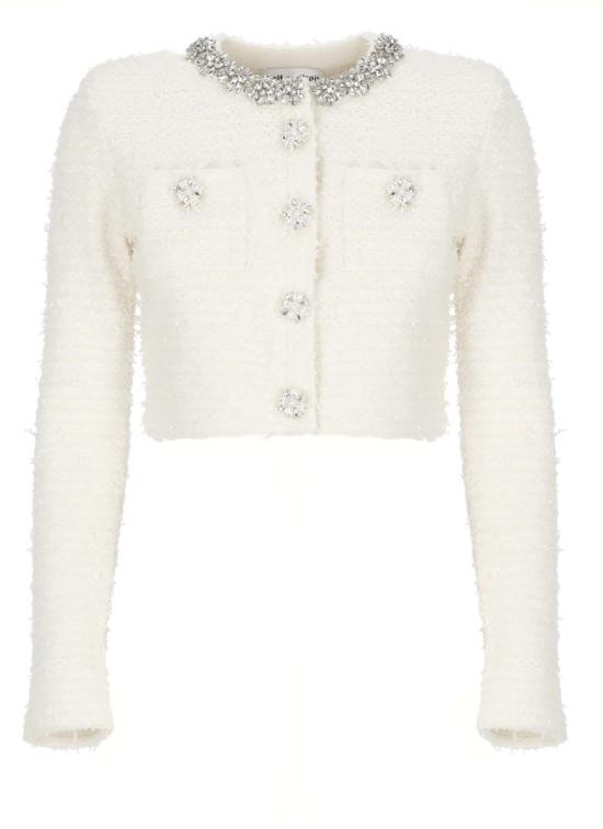 25FW 셀프 포트레이트 가디건 AW25028JCCREAM TEXTUREDCREAM Beige