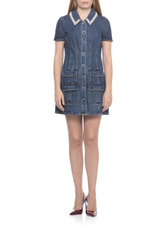 25FW 셀프 포트레이트 원피스 AW25808SBLDENIM CRYSTALBLUE - SELF PORTRAIT