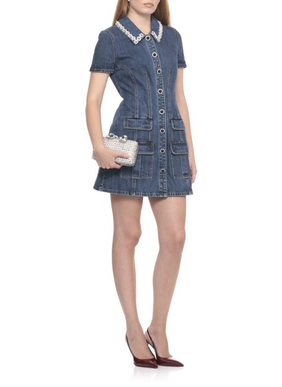 25FW 셀프 포트레이트 원피스 AW25808SBLDENIM CRYSTALBLUE - SELF PORTRAIT