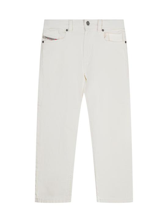 25FW [키즈] 디젤 진 J01934KXBPV K141 BIANCO