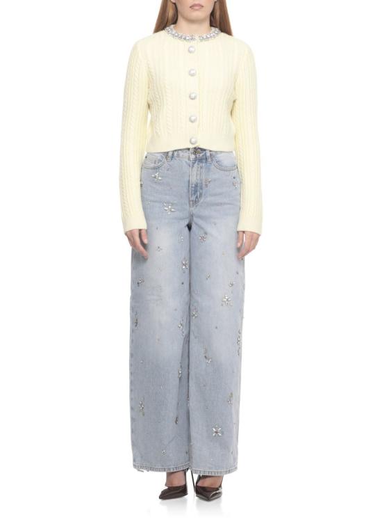 25FW 셀프 포트레이트 가디건 AW25121CAYYELLOW ALPACAYELLOW - SELF PORTRAIT