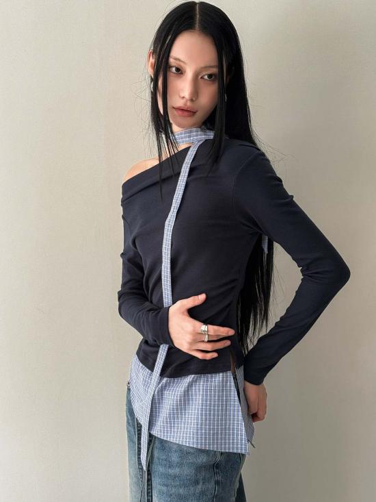  더 엔케이씨 스토어 블라우스 Nkc 스토어 에머리 탑 - The NKC Store