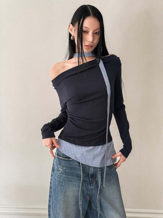  더 엔케이씨 스토어 블라우스 Nkc 스토어 에머리 탑 - The NKC Store