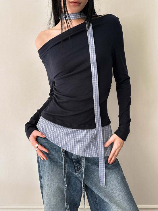  더 엔케이씨 스토어 블라우스 Nkc 스토어 에머리 탑 - The NKC Store