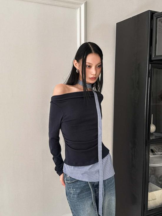  더 엔케이씨 스토어 블라우스 Nkc 스토어 에머리 탑 - The NKC Store