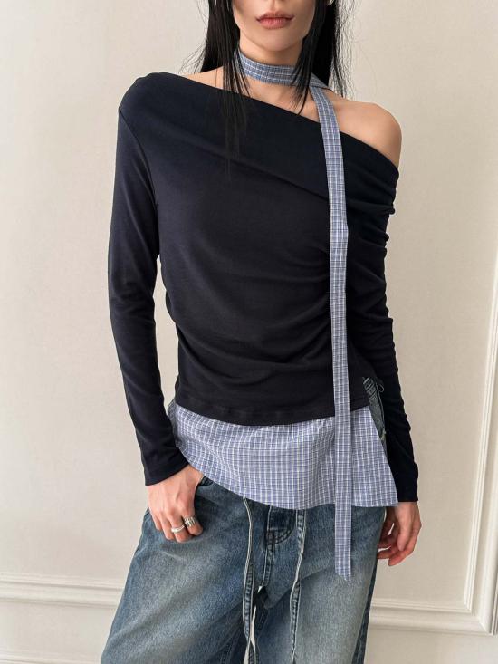  더 엔케이씨 스토어 블라우스 Nkc 스토어 에머리 탑 - The NKC Store