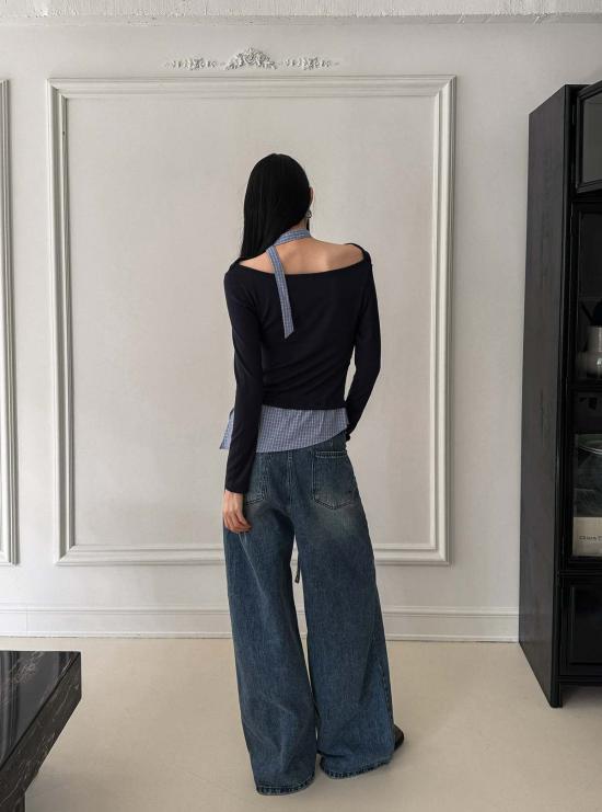  더 엔케이씨 스토어 블라우스 Nkc 스토어 에머리 탑 - The NKC Store