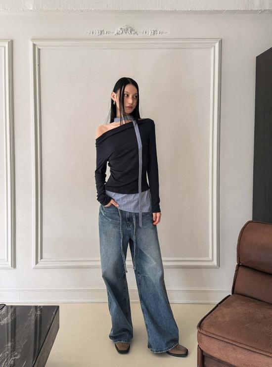  더 엔케이씨 스토어 블라우스 Nkc 스토어 에머리 탑 - The NKC Store