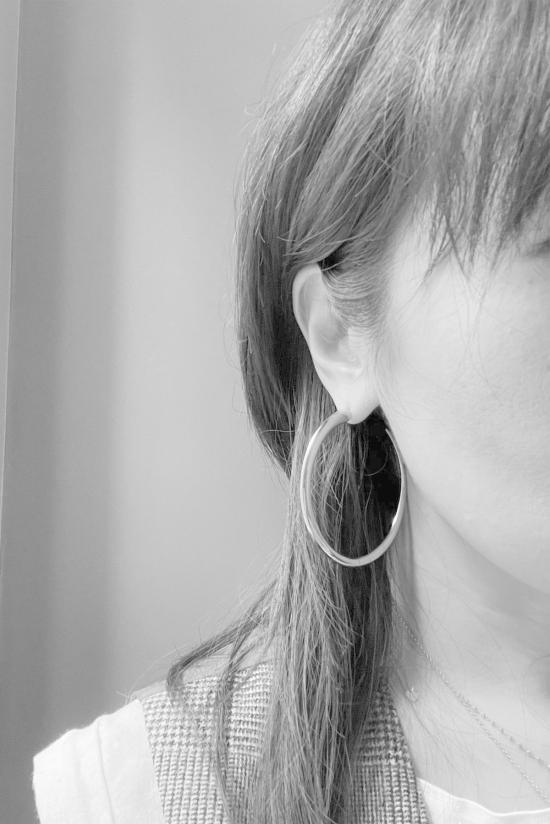  KHIRY 이어링 Khiry Gold Vermeil 누드 Khartoum Hoops 골드 버메일