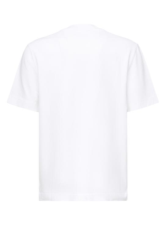 25FW 자크뮈스 반팔 티셔츠 25HTSM00133AJ00226 100 White - JACQUEMUS