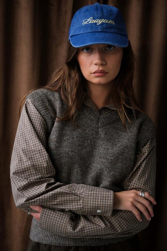  시티즌 오브 휴머니티 셔츠 시티즌스 오브 휴머니티 아나 크롭 버튼업 셔츠 헤리티지 플레드 - CITIZEN OF HUMANITY