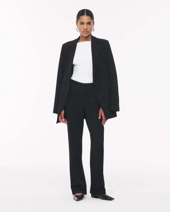  어나더 투모로우 스트레이트 팬츠 또 다른 내일 저지 팬츠 - ANOTHER TOMORROW