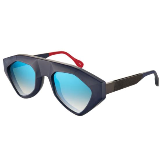 26SS 바이센 선글라스 SHA SH4 DARK BLUE MATTE FRAME AND