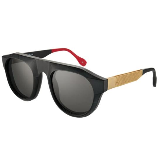 26SS 바이센 선글라스 JOE JS 1 BLACK MATTE FRAME AND GOL