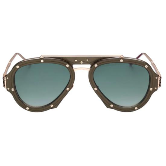 26SS 바이센 선글라스 NISSIM NS 3 SHINY ROSE GOLD AND DARK