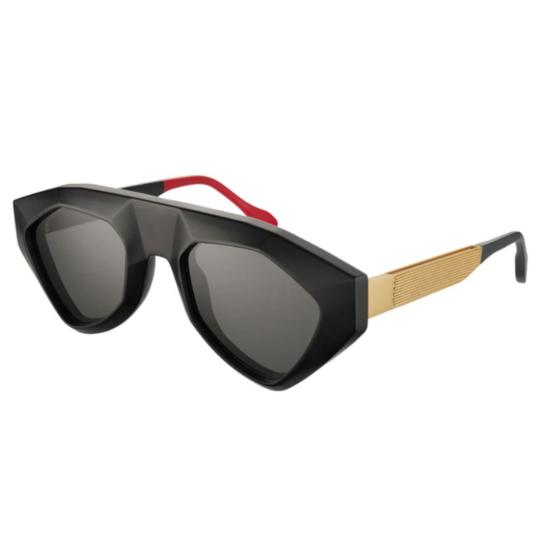 26SS 바이센 선글라스 SHA SH1 BLACK MATTE FRAME AND GOL - VYSEN