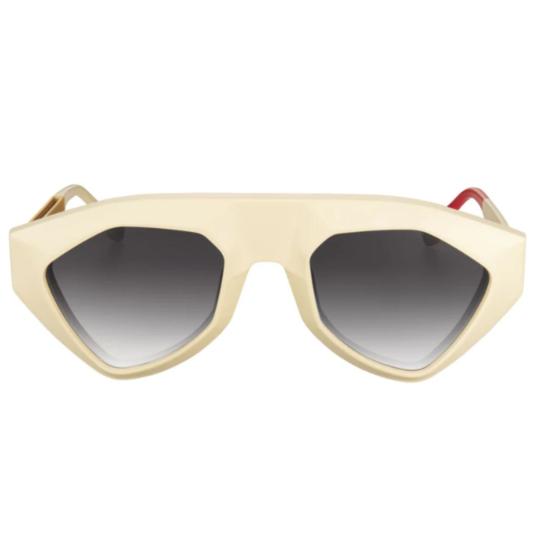 26SS 바이센 선글라스 SHA SH5 OFF WHITE BONE MATTE FRAM - VYSEN