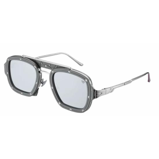 26SS 바이센 선글라스 BLAZE BZ 3 SHINY SILVER AND GUN META - VYSEN