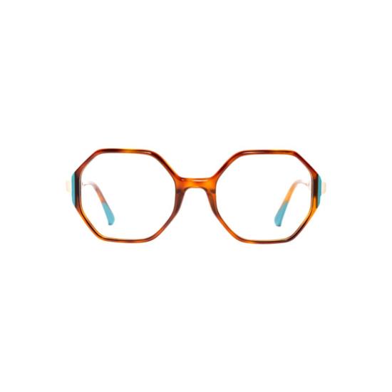 26SS 하비에르 가르시아 선글라스 DRINA C 4 HAVANA BROWN GREEN - XAVIER GARCIA