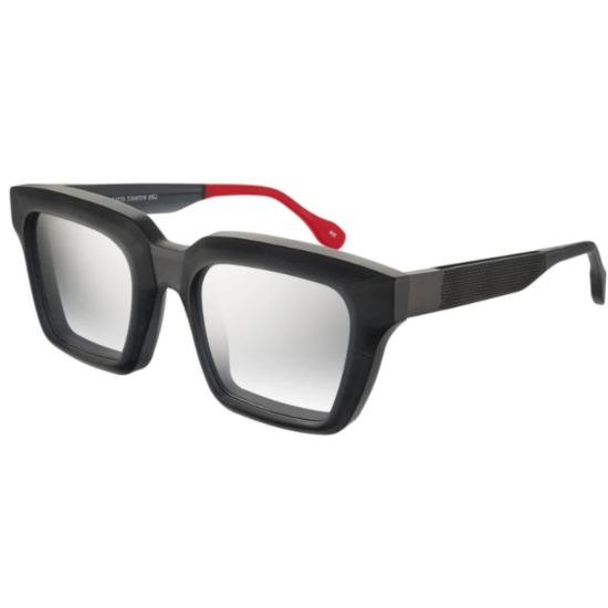 26SS 바이센 선글라스 FER FE 3 CLEAR DARK DENIM BLUE FRA - VYSEN