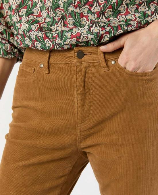  앤 매쉬번 데님 팬츠 켄달 플레어 5 포켓 진 - ANN MASHBURN