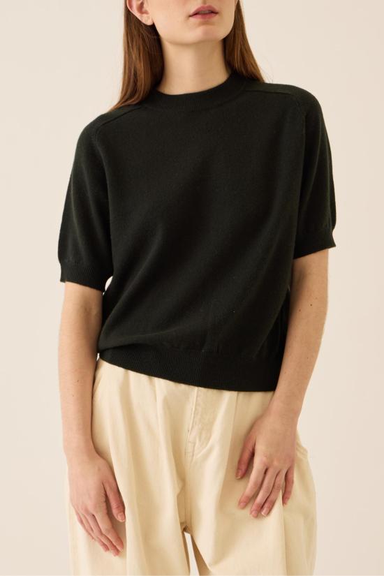  데미리 뉴욕 블라우스 데밀리 이렐리아 탑 블랙 - DEMYLEE