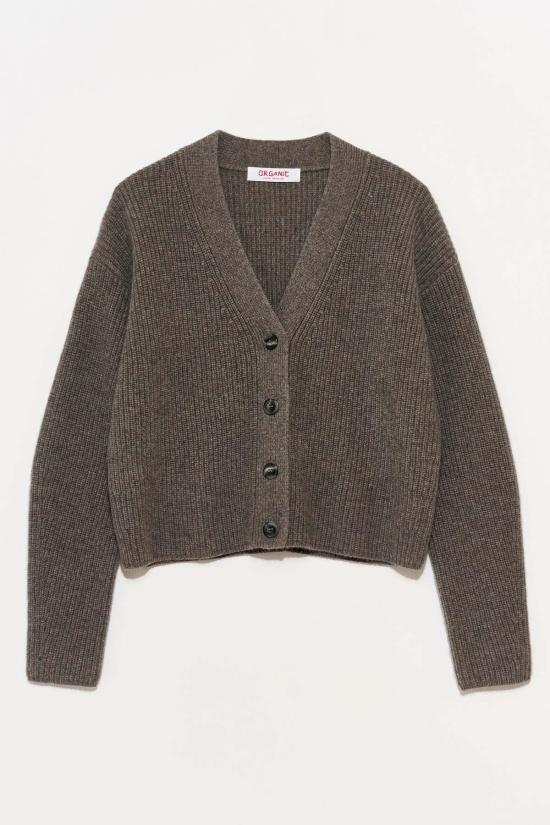  오가닉 바이 존 패트릭 가디건 존 패트릭 오가닉 리브드 카디건 오터