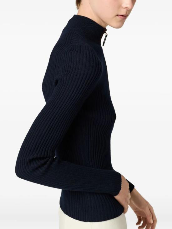 25FW 미우미우 스웨터 MMF992SOOO1747 F0008 BLEU - MIU MIU