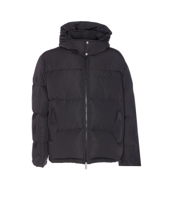 25FW 오프화이트 숏패딩 OMED066F25FAB001 1010 BLACK BLACK