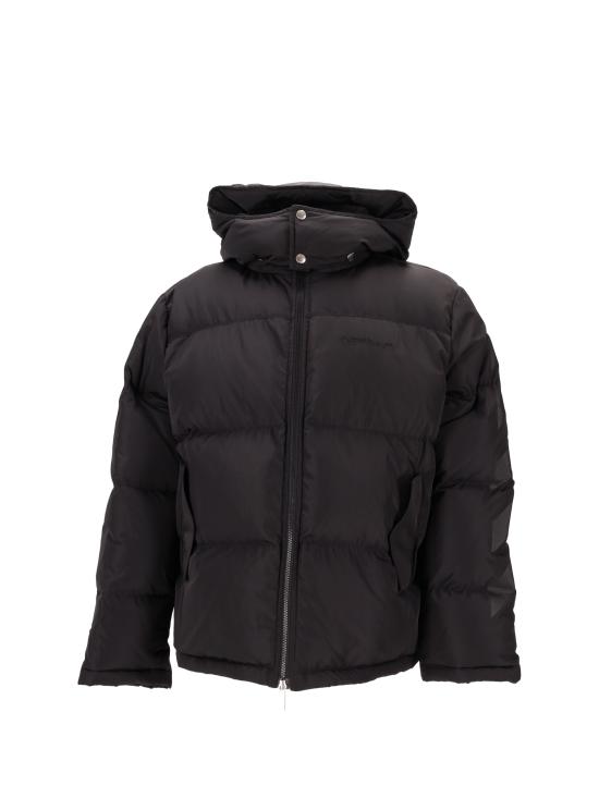 25FW 오프화이트 패딩 OMED066F25FAB001 1010 BLACK BLACK