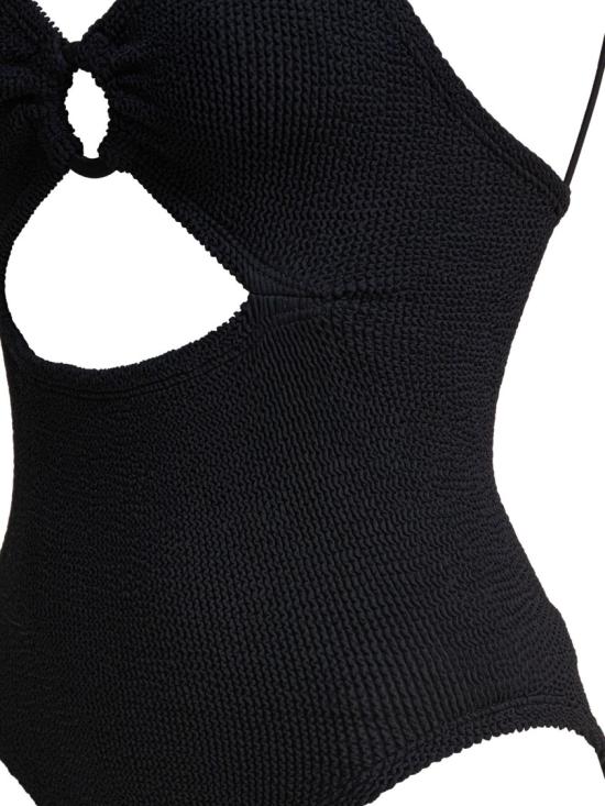 25SS 훈자 지 원피스 수영복 CRYSTAL SWIM Black - HUNZA G
