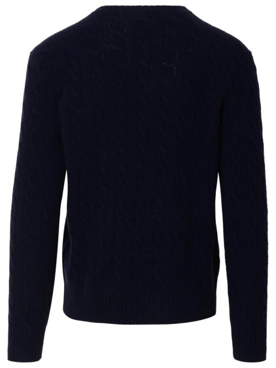  폴로 랄프로렌 케이블 니트 스웨터 710876762 002 Black - POLO RALPH LAUREN