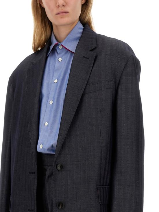  에트로 수트 자켓 WRCA0043 99TTB54B0711 Blue - ETRO